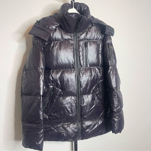 $695 The Kooples  DOWN JACKET PUFFER COAT NWT - Picture 15 of 16